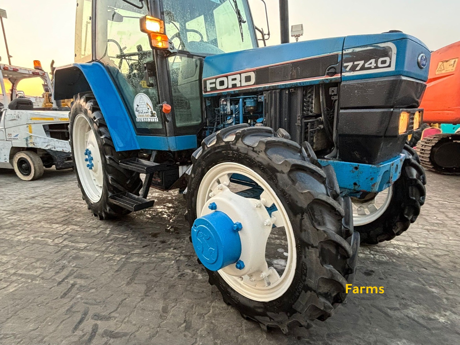 🚜 جرار فورد 7740 – القوة والاعتمادية مع فورد